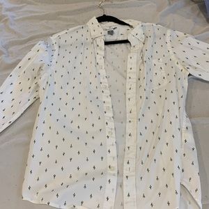 Old navy button down shirt.